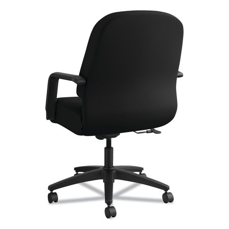 Hon Pillow-Soft 2090 Managerial Mid-Back Swivel/Tilt Chair, Black Fabric H2092.H.CU10.T